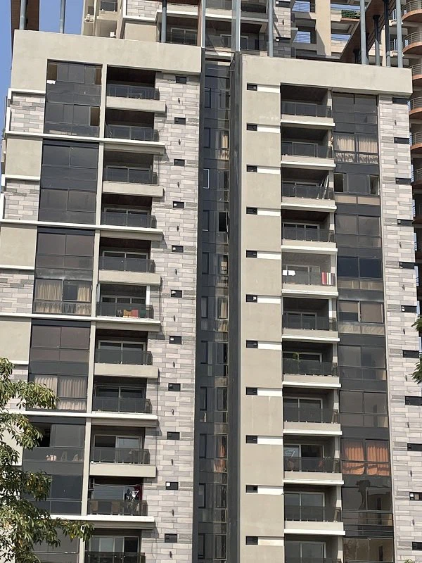 MCM Modified Clay Material Oasis Stone External Cladding Residential Building