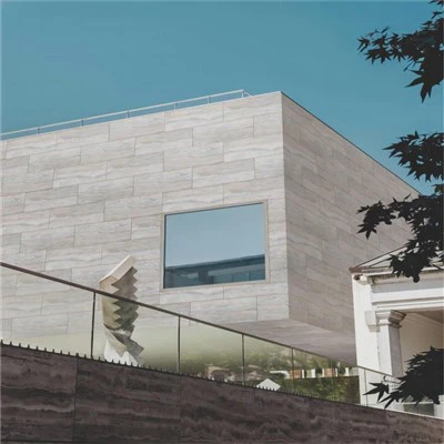 Hellas Travertin Fleksible Tiles Interiør Eksteriør