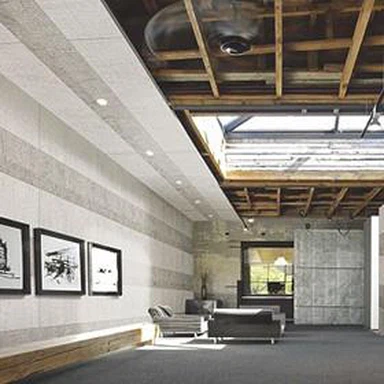 Åndbar og luktfri stue Wallpaper og Wall Cladding med Modified Clay Material