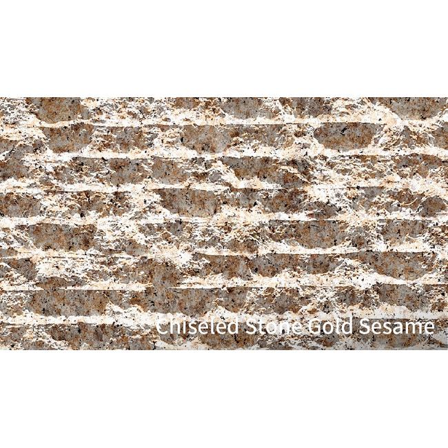 Econic Clay Tiles  Chiseled Stone Gold Sesame