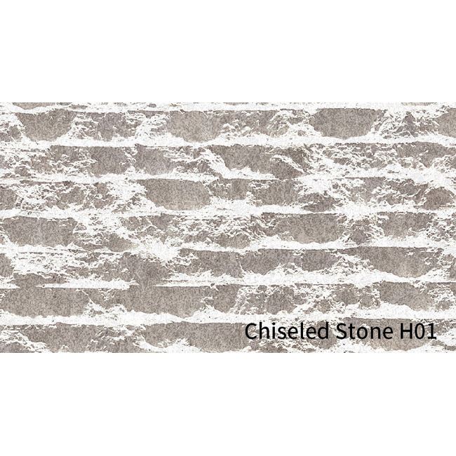 Econic Clay Tiles Chiseled Stone H01