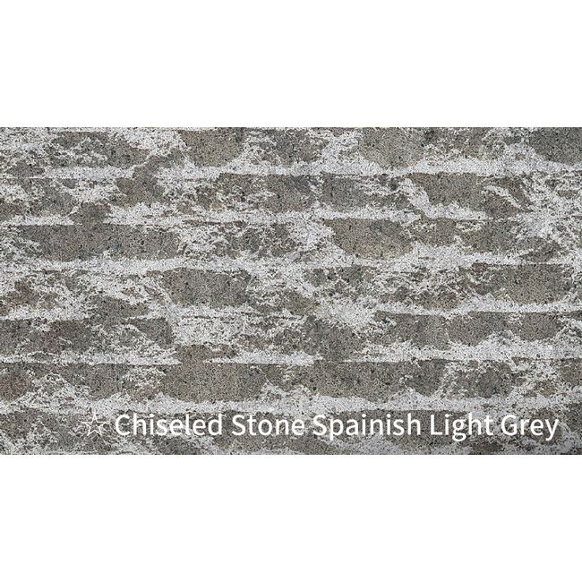 Econic Clay Tiles Chiseled Stone Spainish Light Grey